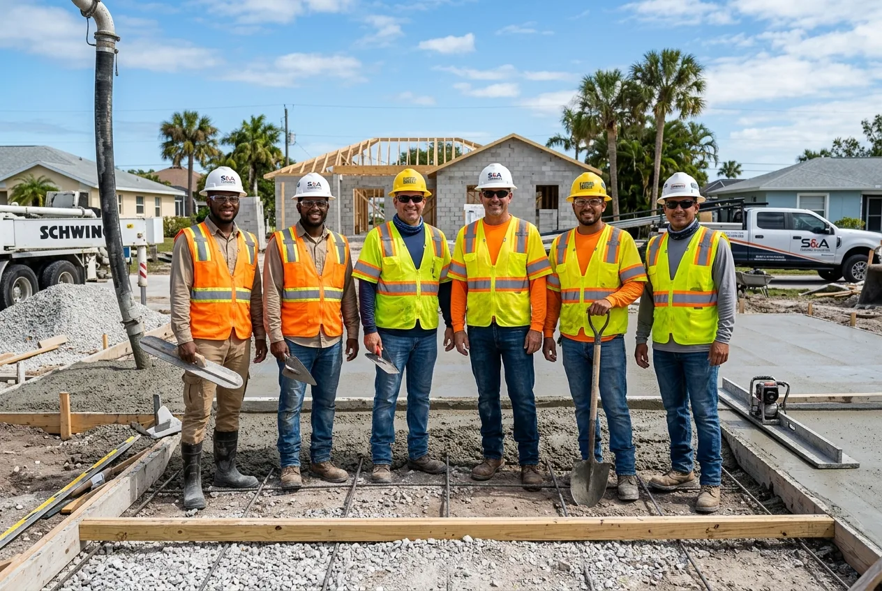 Naples Concrete Pros professional team — concrete contractor in Naples, FL