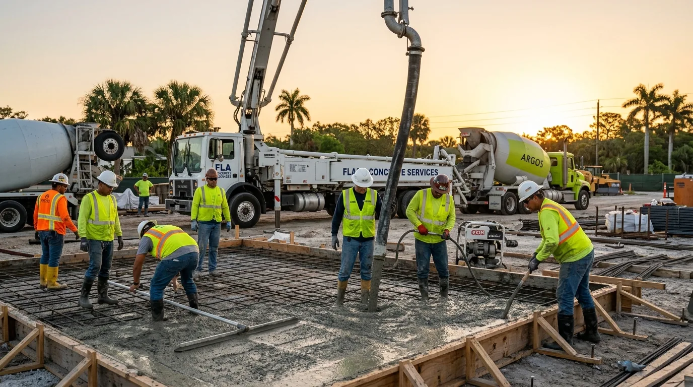 Best Time to Pour Concrete in Naples FL: Seasonal Guide